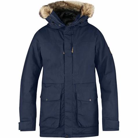 Fjallraven Barents Parka Akció - Kék Kabát Kék WFA640837